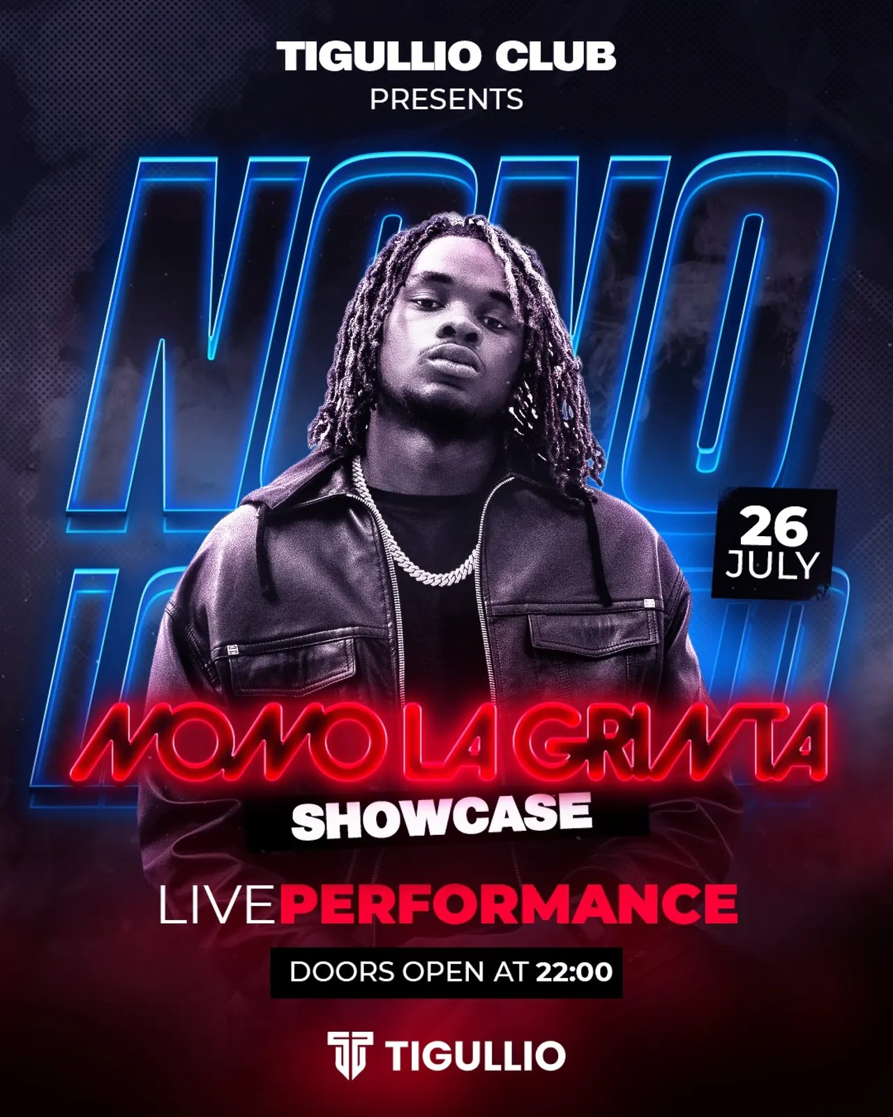Affiche officielle : NONO LA GRINTA - ShowCase