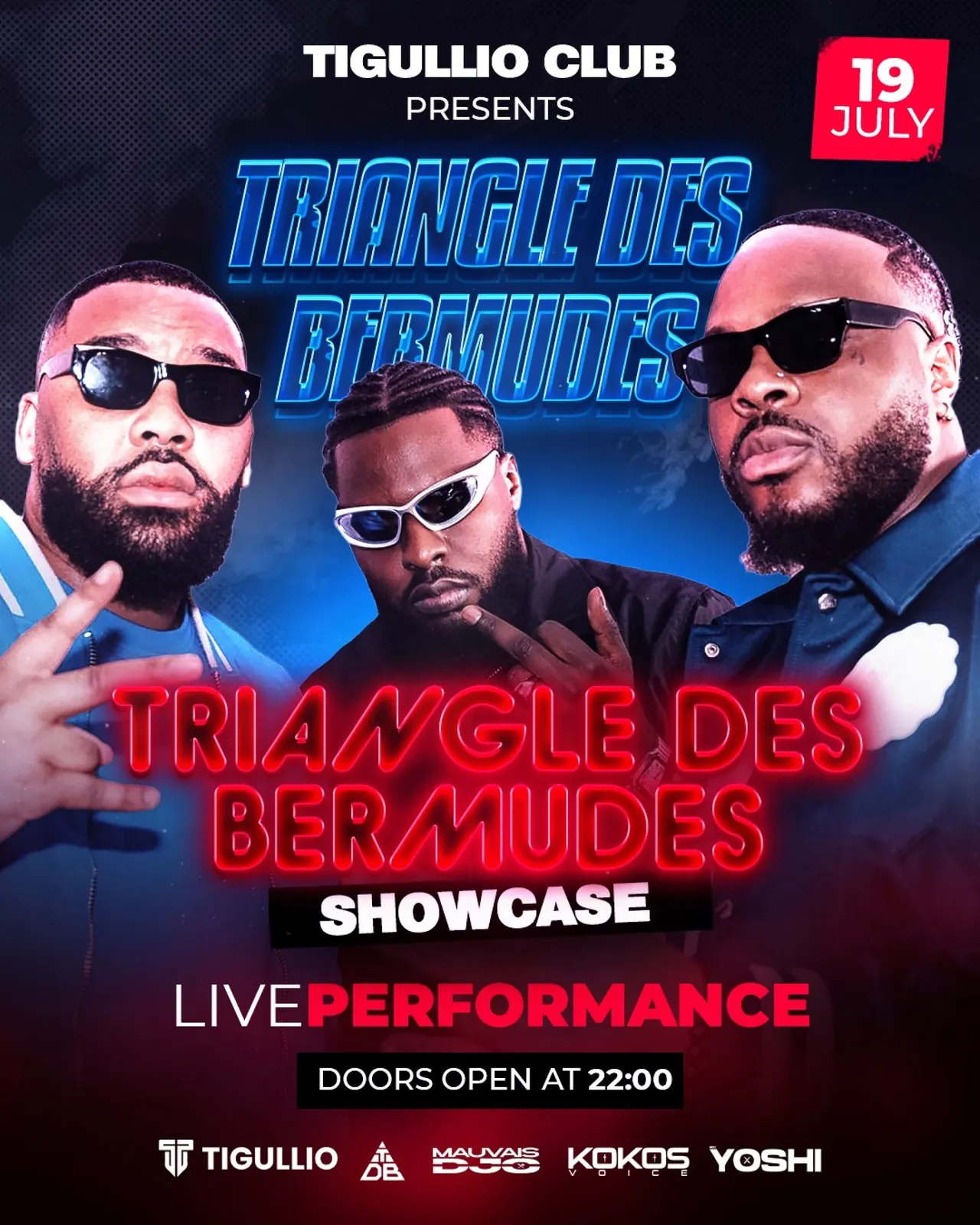 Affiche officielle : TRIANGLE DES BERMUDES